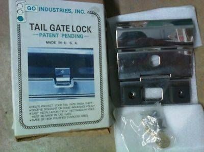 Stainless Steel Tailgate lock Ford F150 Truck 87