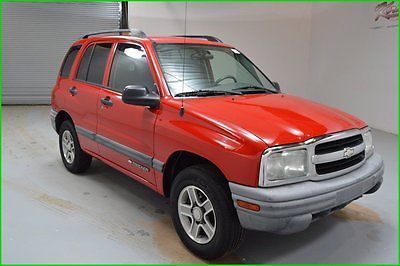 Chevrolet : Tracker 2.5L V6 4x4 SUV Automatic Cloth int Tow package FINANCING AVAILABLE! 96k Miles Used 2004 Chevrolet Tracker 4WD SUV, Clean Carfax