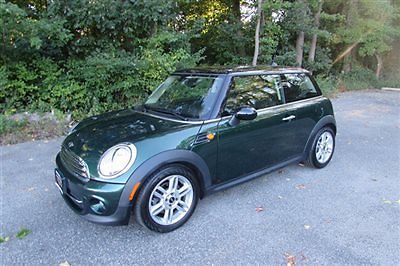 Mini : Cooper 2dr Coupe 2012 mini cooper we finance 25 k miles leather pano roof buy below wholesale 11975