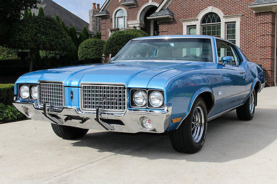 Oldsmobile : Cutlass Documented Resto! Numbers Matching! 455ci and Automatic! Factory A/C, PS, PB!