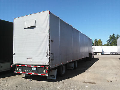 2003 Utility 48' step-deck conestoga curtainvan trailer, for sale by owner.
