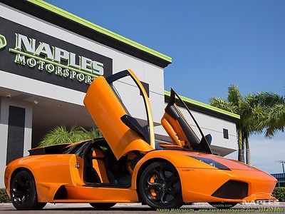 Lamborghini : Murcielago LP640 08 lamborghini murcielago lp 640 pearl orange orange q citura only 6 k miles