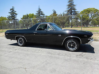 Chevrolet : El Camino SS 1969 chevrolet el camino ss 396 375 hp with m 22 4 speed matching numbers