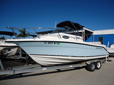 2006 Century 2200 Walkaround Yamaha 225hp 4 Stroke 210 HRS LIKE NEW Fishing boat