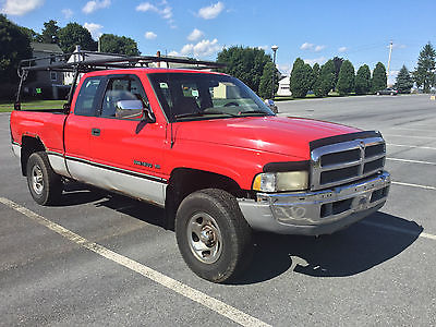 Dodge : Ram 1500 SLT 1996 dodge ram 1500 club cab pickup 2 door 5.2 l v 8 4 x 4 laramie slt