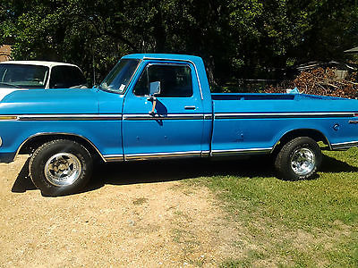 Ford : F-100 ranger 1974 ford f 100 automatic 2 wheel drive