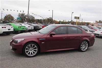 BMW : 5-Series M5 2007 bmw m 5 smg moonroof 3 day auction no reserve must see brand new clutch