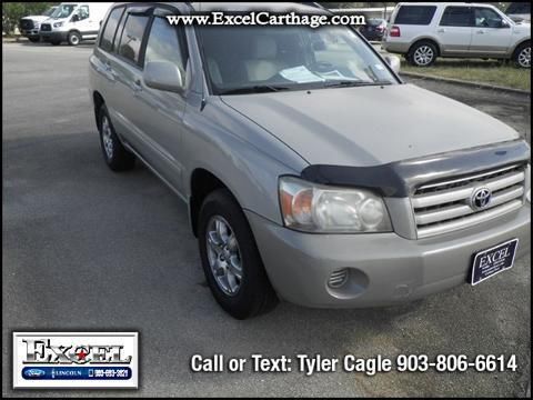 2007 TOYOTA HIGHLANDER 4 DOOR SUV, 0