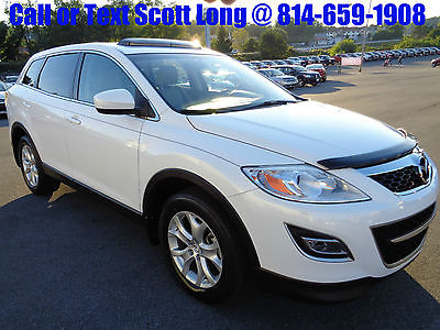 Mazda : CX-9 CX-9 AWD Touring Crystal White Paint 3rd seat 2011 mazda cx 9 awd touring power liftgate sunroof camera crystal white video