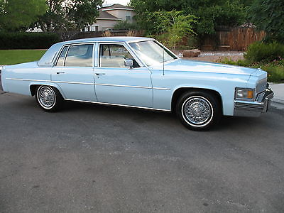 Cadillac : DeVille Sedan 1978 cadillac sedan de ville beautiful with low miles