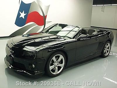 Chevrolet : Camaro 2SS CONVERTIBLE 6-SPD LEATHER HUD 2011 chevy camaro 2 ss convertible 6 spd leather hud 34 k 209368 texas direct