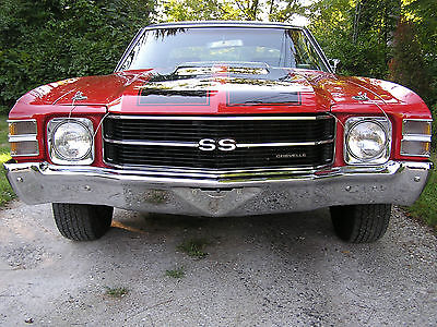 Chevrolet : Chevelle Malibu 1971 chevelle malibu ss 454 ls 6 clone