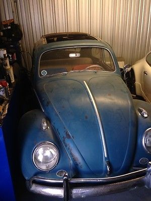 Volkswagen : Beetle - Classic 1958 volkswagen vws beetle ragtop barn find matching numbers no rust straight