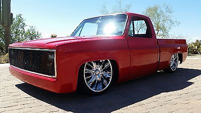 Chevrolet : C-10 1981 chevy c 10 with ls 1 4 l 60 e air ride custom truck