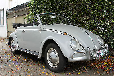 Volkswagen : Beetle - Classic 1965 volkswagen bug beetle convertible