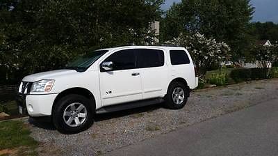 Nissan : Armada 4WD 2005 nissan armada le 4 wd fully loaded leather excellent condition