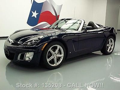 Saturn : Sky RED LINE CONVERTIBLE 5SPEED LEATHER 2007 saturn sky red line convertible 5 speed leather 23 k 135208 texas direct
