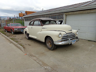 Chevrolet : Other 2 DOOR COUPE 1947 chevrolet fleetmaster coupe 216 6 cylinder fulton visor