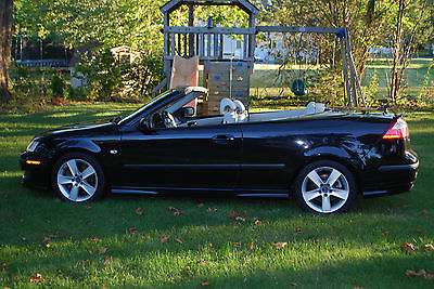 Saab : 9-3 AERO CONVERTIBLE 2-DOOR CONVERTIBLE, LEATHER, 49K MILES, FULL POWER, EXCELLENT CONDITION