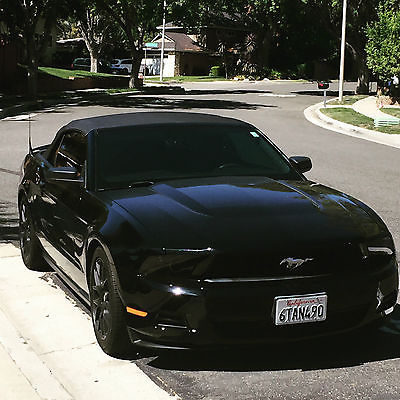 Ford : Mustang Super Charger 2010 super charged ford mustang convertible black