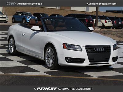 Audi : A5 Premium Plus Navigation  Quattro One Owner 71 k miles used a 5 convertible awd navigation backup camera bluetooth ipod