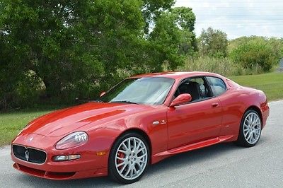 Maserati : Gran Sport Base Coupe 2-Door 2005 maserati gransport rare world championship red 13 k miles