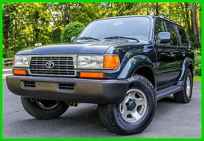 Toyota : Land Cruiser Base Sport Utility 4-Door 1997 toyota land cruiser serviced 3 rd row seat tow hook carfax