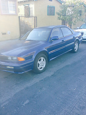 Mitsubishi : Diamante LS Sedan 4-Door GREAT LOCAL TRANSPORTATION, Blue, some int. tears. Excellent Audio, AS IS!