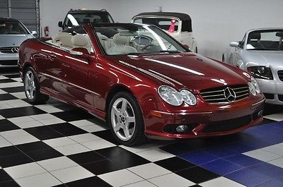 Mercedes-Benz : CLK-Class AMAZING CONDITION - ONLY TWO OWNERS PRISTINE CONDITION - CARFAX CERTIFIED - CLK500 - AMG WHEELS - LIKE CLK 350