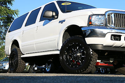 Ford : Excursion Limited LIFTED 2000 Ford Excursion Limited Edition For Sale~Custom Rims & Exhaust~MINT!!