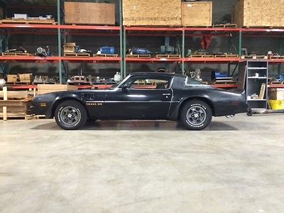 Pontiac : Trans Am Trans AM  1976 pontiac trans am 455 ho 4 speed black on black survivor