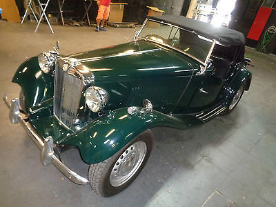 MG : T-Series BLACK MG TD 1954  SAME OWNER LAST 30 YEARS RECENT MAJOR SERVICE  954-633-8901