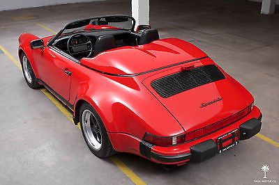 Porsche : 911 Speedster 1989 porsche 911 speedster 38 237 miles mint condition collector s car