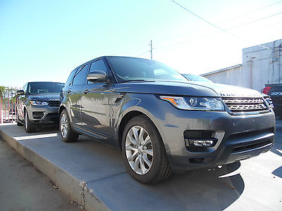 Land Rover : Range Rover Sport SPORT 2014 land rover range rover sport se sport utility 4 door 3.0 l only 218 miles