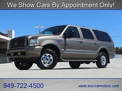 Ford : Excursion Limited 2003 ford excursion limited suv 4 x 4 diesel leather dvd player new tires must see