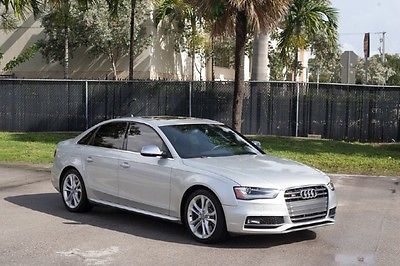 Audi : S4 Premium Plus SUPERCHARGED S-4 QUATTRO AWD NAVI MOONROOF LEATHER SPORT SEATS IN WARRANTY