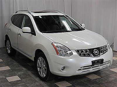 Nissan : Rogue AWD 4dr SL 2013 nissan rogue sl awd 30 k navigation all around cam heated leather sunroof