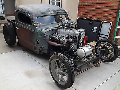 Ford : Other 1935 ford hot rod pickup blown 413 with six strombergs