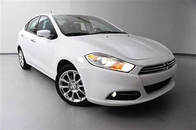 Dodge : Dart 4dr Sedan Limited 4 dr sedan limited low miles automatic gasoline 2.4 l 4 cyl bright white clearcoat