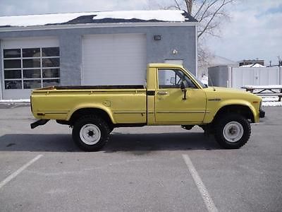 Toyota : Other Base Standard Cab Pickup 2-Door 1981 toyota pickup 4 x 4