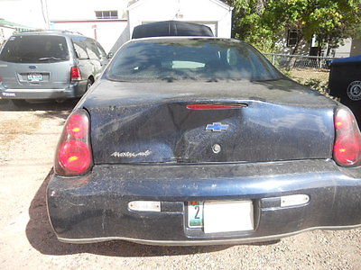 Chevrolet : Monte Carlo LS 2002 chevy monte carlo