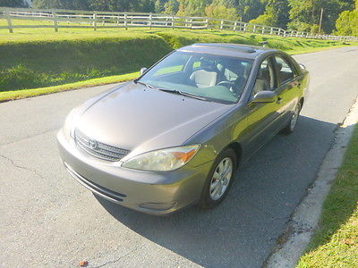 Toyota : Camry LE Sedan 4-Door 2002 toyota camry le 4 dr maryland state inspected one owner low priced