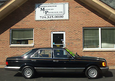 Mercedes-Benz : 300-Series 300SD Turbodiesel Only 85K Pristine Time Capsule Survivor W126 Nicer Than Nice! Cold A/C 50 Pics