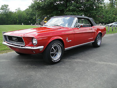 Ford : Mustang Convertible Beautiful 1968 Mustang Convertible