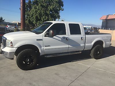 Ford : F-350 XLT Crew Cab Pickup 4-Door 2007 ford f 350 super duty xlt crew cab powerstroke diesel 4 x 4 very clean white