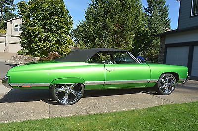 Chevrolet : Impala Impala Convertible Custom 1972 Cheverolet Impala Convertible