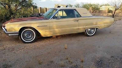 Ford : Thunderbird Automatic 1964 ford thunderbird complete project with original 390