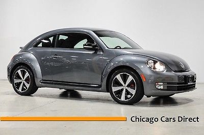 Volkswagen : Beetle-New 2.0T Turbo w/Sun/Sound PZEV 12 beetle turbo 2.0 t dsg automatic sun and sound fender panoramic sunroof 18 il