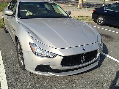 Maserati : Ghibli S Q4 Sedan 4-Door 2014 maserati ghibli s q 4 excellent condition like new
