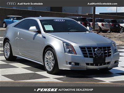 Cadillac : CTS RWD 3.6 V6 Coupe Factory Warranty One Owner 5 k miles 2013 cadillac cts coupe bluetooth heated leather xm radio